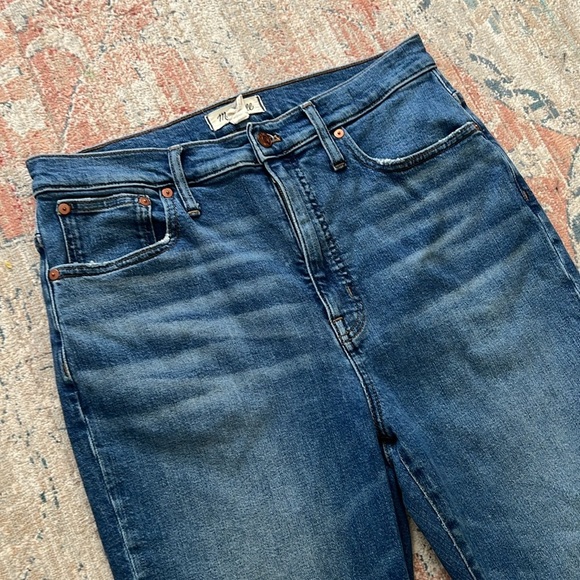Madewell Slim Demi Boot Fit Fray Distressed Size 31 - Picture 3 of 10